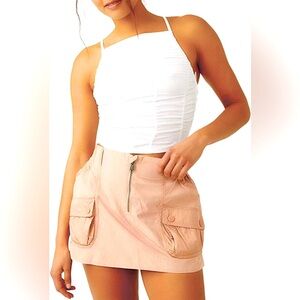 01.Free People Movement Shirr Enough Tank NWT